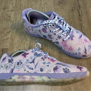 NOBULL Purple Floral Outwork Shoes M 10 / W 11.5